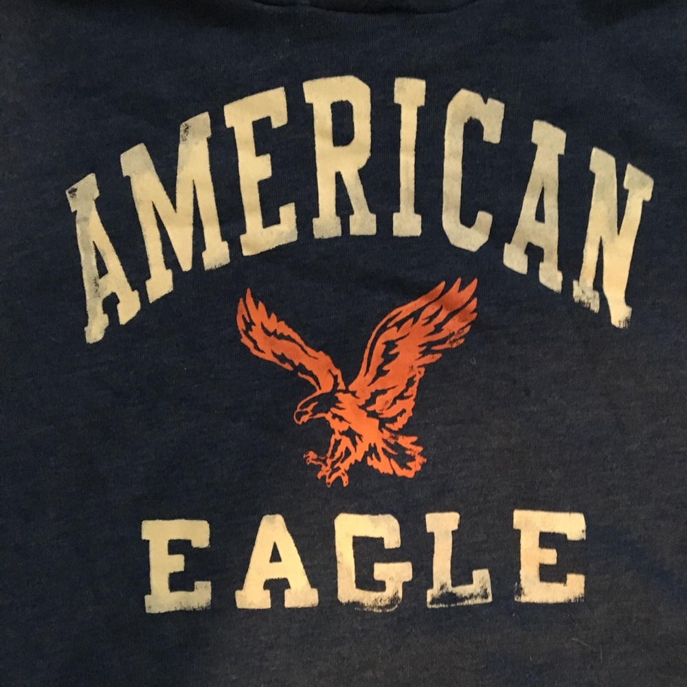 American Eagle Men’s Blue hoodie 🤩